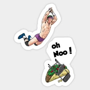 taco breaker Sticker